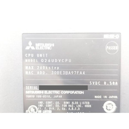 中古 三菱 MITSUBISHI Q26UDVCPU その2