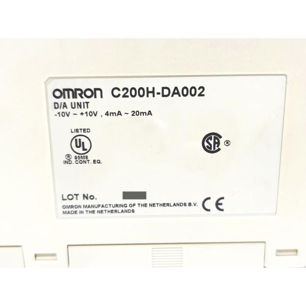 中古 オムロン OMRON C200H-DA002 その1