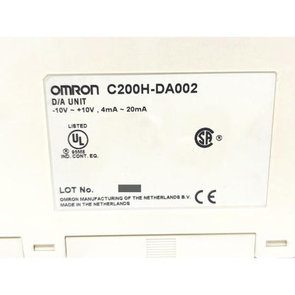 中古 オムロン OMRON C200H-DA002 その1