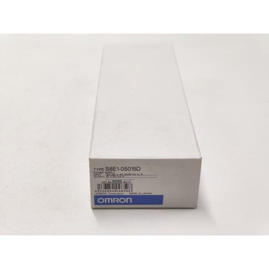 箱よごれあり 新品 オムロン S8E1-05015D OMRON
