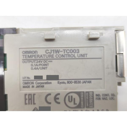 箱・本体汚れあり 中古 オムロン OMRON CJ1W-TC003
