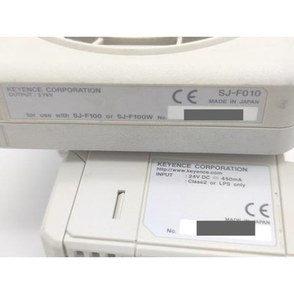 中古 キーエンス KEYENCE SJ-F010 SJ-F100 セット