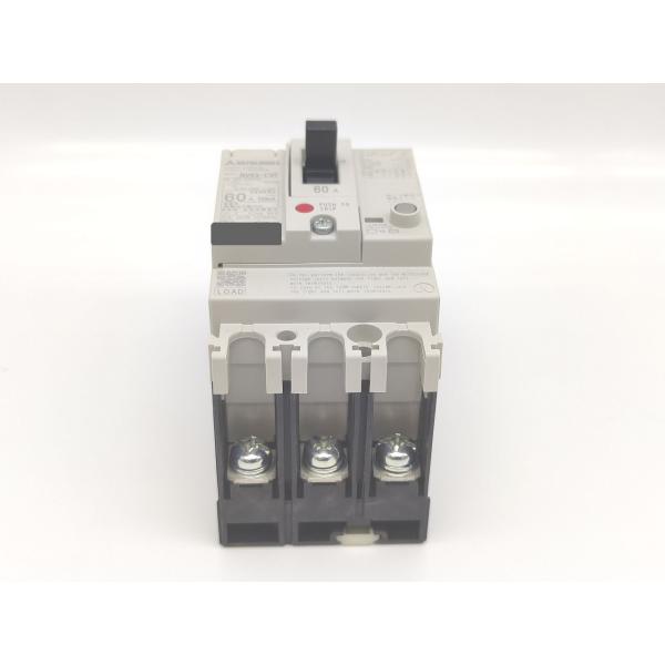 中古 三菱 MITSUBISHI NV63-CVF AC100-440V 3P 60A  500mA