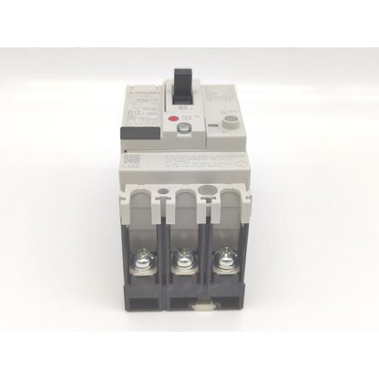 中古 三菱 MITSUBISHI NV63-CVF AC100-440V 3P 60A  500mA