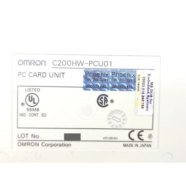 箱汚れ・いたみあり 中古か未使用か不明 オムロン OMRON C200HW-PCU01