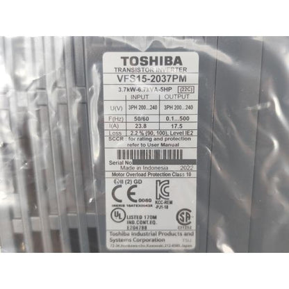 箱マジック書込いたみあり 未使用 TOSHIBA 東芝 VFS15-2037PM その1