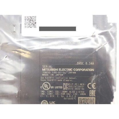 箱・袋いたみあり 2022年製 新品 三菱 MITSUBISHI RJ61BT11