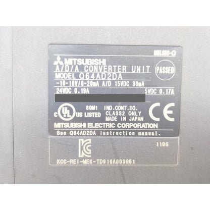 中古 三菱 MITSUBISHI Q64AD2DA