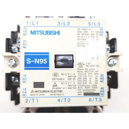 箱汚れマーカー書き込みあり 未使用 三菱 MITSUBISHI S-N95 AC200V