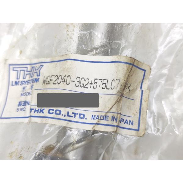 汚れあり 新品 THK WGF2040-3G2＋575LC7-H1K その1