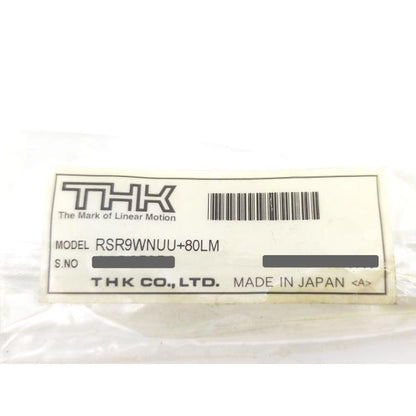 汚れあり 未使用 THK RSR9WNUU＋80LM