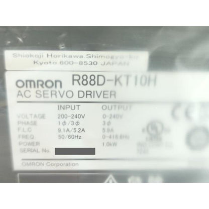 箱なし 未使用 オムロン OMRON R88D-KT10H