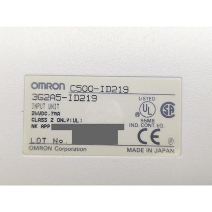箱マジック書込いたみあり 開封済み 未使用 オムロン OMRON C500-ID219 3G2A5-ID219 その1