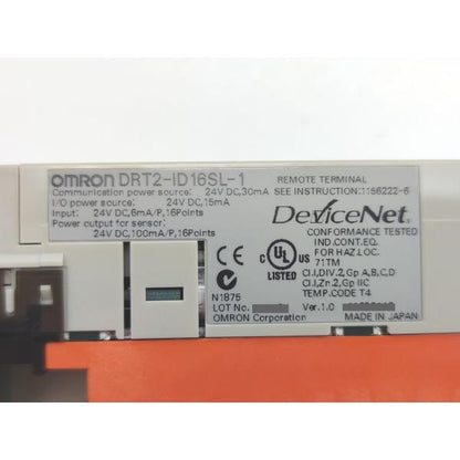 箱いたみあり 未使用 オムロン OMRON DRT2-ID16SL-1 ver.1.0