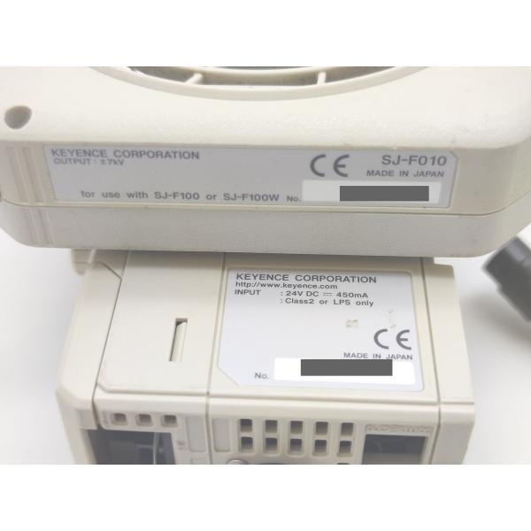 汚れあり 中古 キーエンス KEYENCE SJ-F010 SJ-F100 セット