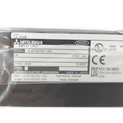 箱いたみあり 2015年製 新品 三菱 MITSUBISHI AJ65SBTB3-16D