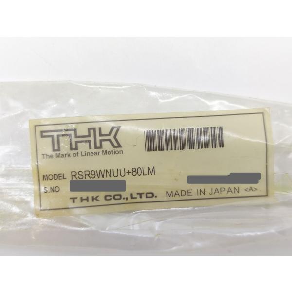 汚れあり 未使用 THK RSR9WNUU＋80LM その4
