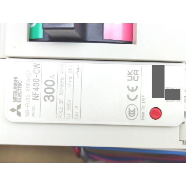 箱マジック書込いたみあり 新品 三菱 MITSUBISHI NF400-CW 3P 300A AL-1LS