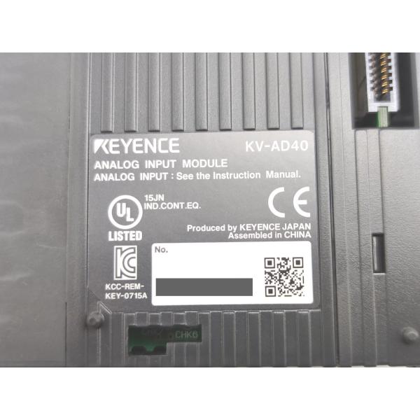 中古 キーエンス KEYENCE KV-AD40