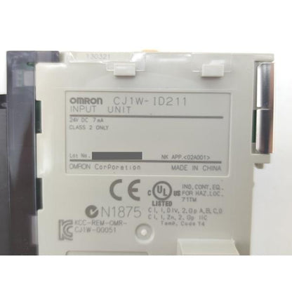 箱マジック書込あり 箱よごれあり 箱開封済み 未使用 オムロン OMRON CJ1W-ID211