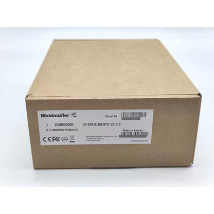 新品  Weidmuller IE-SW-BL08-8TX V2.0.0