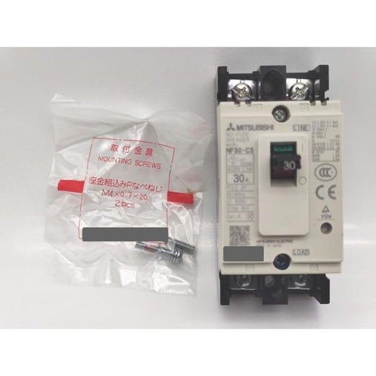 中古 三菱 MITSUBISHI NF30-CS AC220V 30A 2P その1