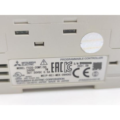 箱汚れいたみあり 2021年製 未使用 三菱 MITSUBISHI FX3S-20MT/DS