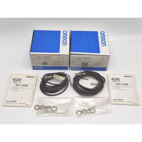 ※箱と中身が違います 中古 E2E-X1R5F2 オムロン OMRON 12to24VDC 2m 2点セット