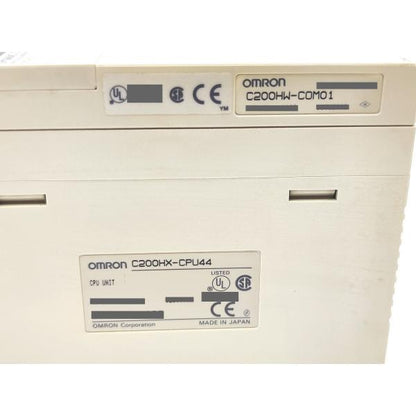 中古 オムロン OMRON C200HX-CPU44 C200HW-COM01セット
