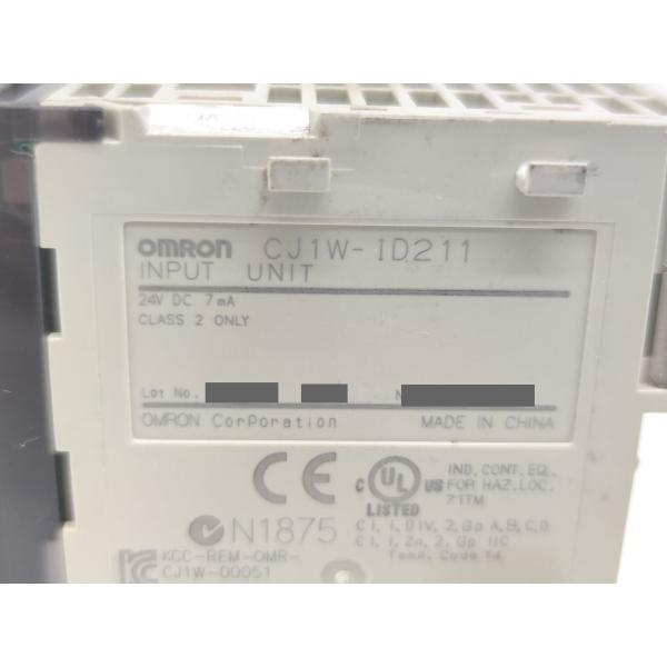 汚れあり 中古 オムロン OMRON CJ1W-ID211