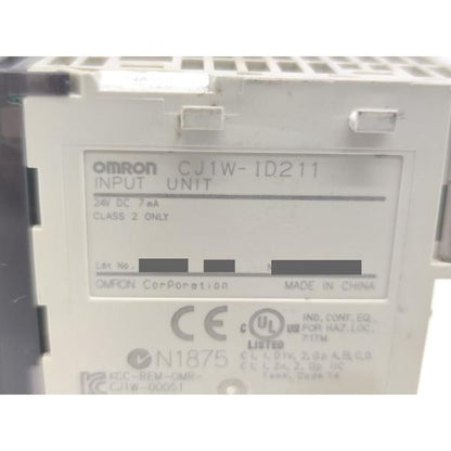 汚れあり 中古 オムロン OMRON CJ1W-ID211