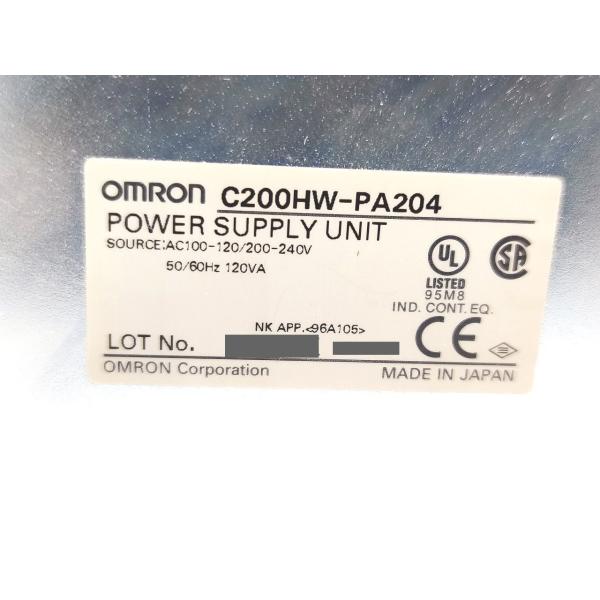 中古か未使用か不明 本体と箱のみ オムロン OMRON C200HW-PA204