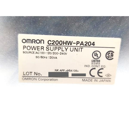 中古か未使用か不明 本体と箱のみ オムロン OMRON C200HW-PA204