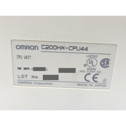 中古 オムロン OMRON C200HX-CPU44 C200HW-COM04-V1セット