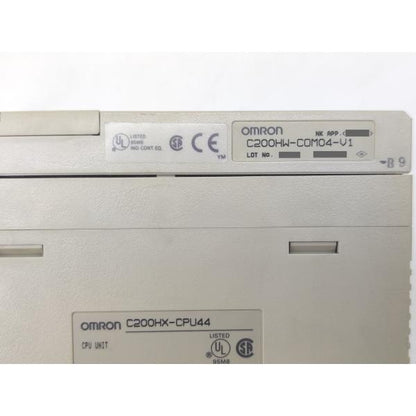 中古 オムロン OMRON C200HX-CPU44 C200HW-COM04-V1セット